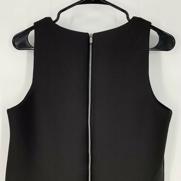 French Connection Black Clara Eight Scuba Dress - Picture 7 of 10